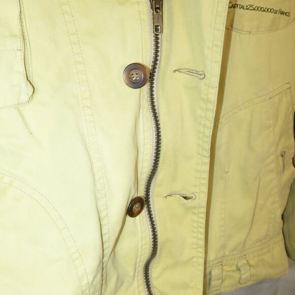 Daniel Hechter Petrole Trust Cotton Jacket Tan Long Sleeve Paris Chic Men's VTG - Picture 12 of 16